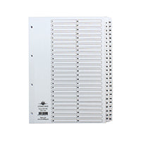 Concord Classic Index 1-50 A4 Wht