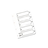 Concord Reinforced Index 1-5 A5 Wht