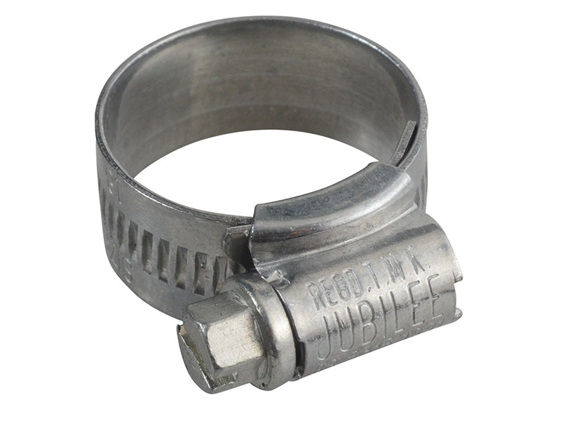 Jubilee� XMS 0X Zinc Protected Hose Clip 18 - 25mm (3/4 - 1in)