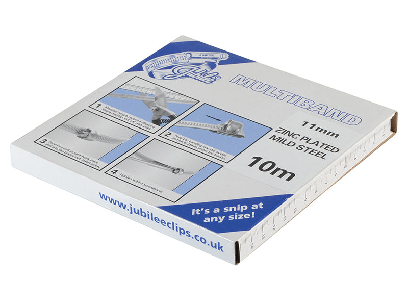 Jubilee� MB1701 Multiband Mild Steel 11mm 10m Pack