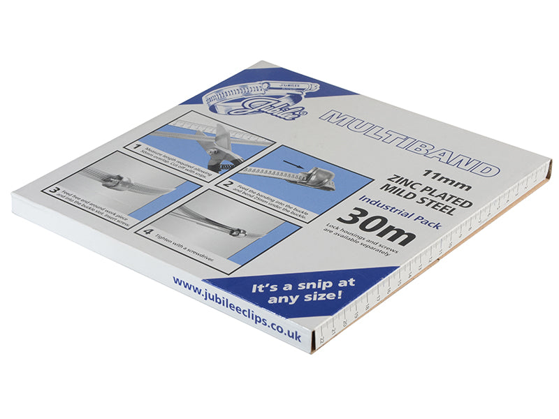Jubilee® MB1702 Multiband Mild Steel 11mm 30m Pack
