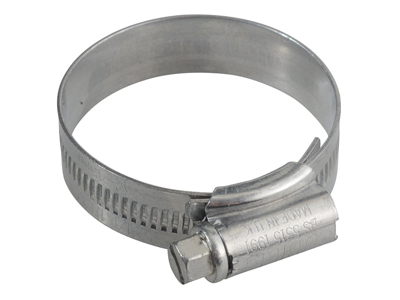 Jubilee� 1MMS 1M Zinc Protected Hose Clip 32 - 45mm (1.1/4 - 1.3/4in)