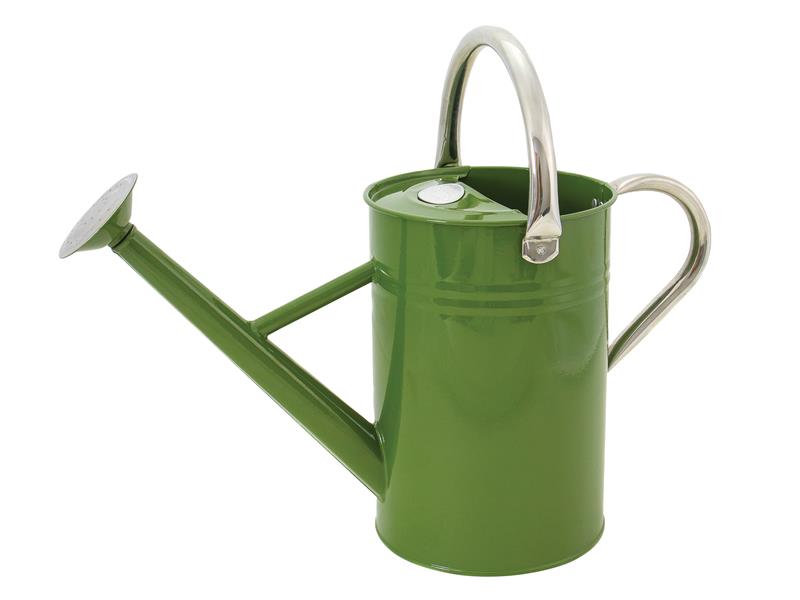 Kent&Stowe 34882 Metal Watering Can Tweed Green 4.5 litre