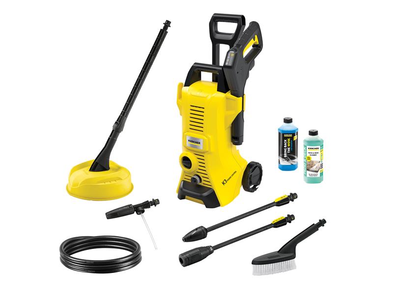 Karcher 16761070 K 3 Power Control Car & Home Pressure Washer 120 bar 240V