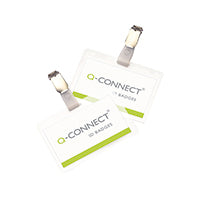 Q-Connect Hot Lam ID Badge Pk25