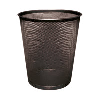 Q-Connect Mesh Waste Basket Black