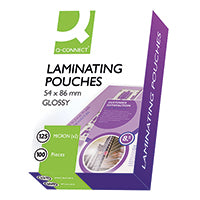 Q-Connect Laminating Pouch Pk100