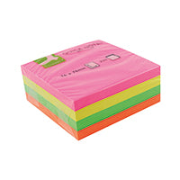 Q-Connect Neon Quick Note Cube