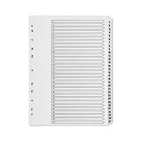 Q Connect Index 1-31 Polyprop White