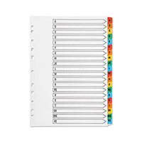 Q-Connect A4 Reinf A-Z Index 20-Pt