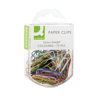 Q-Connect 32mm Clrd Paperclip Pk750