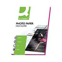 Q-Connect A4 High Gloss Photo Paper