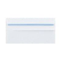 Q-Connect DL Env Plain Plsl Wht P500