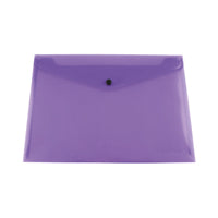 Q-Connect Doc Folder A4 Purple Pk12