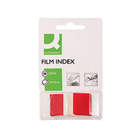 Q-Connect Page Marker 1 Inch Red