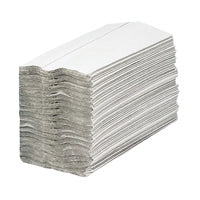 2Work 1-Ply Hand Towel White Pk2880