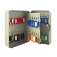 Q-Connect Pearl Grey 48-Key Cabinet