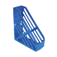 Q-Connect Magazine Rack Blue