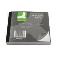 Q-Connect Triplicate Book 102x127mm