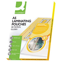 Laminating Pouch A5 80Mic Pk100