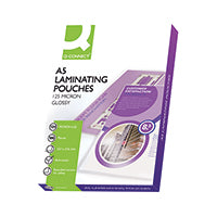 Q-Connect Laminating Pouch A5 Pk100