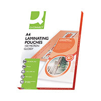 Q-Connect Laminating Pouch A4 Pk100