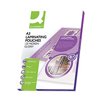 Q-Connect Laminating Pouch A3 Pk100