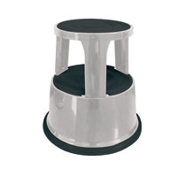Q-Connect Metal Step Stool Light Gry