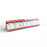 Q-Connect 16 Month Dsk Calendar 2024