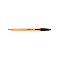 Q-Connect Ball Point Fine Blk Pk20