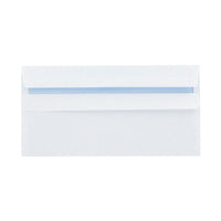 Q-Connect DL Env Wlt SS Wht Pk1000