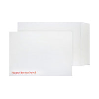 Q-Connect Board-Back Env C4 Wht Ps