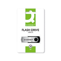 Q-Connect USB 2.0 Swivel 16GB Drive