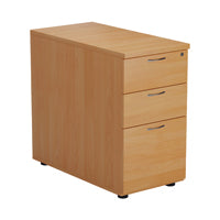 Jemini 3 Drw Desk High Beech