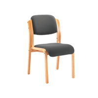 Jemini Wood Frame Side Chair Char