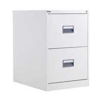 Talos 2 Drw Filing Cab White