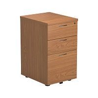 3 Drw Under Desk Pedestal Nova Oak