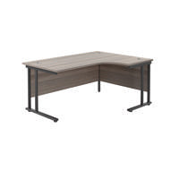 Jemini DU Rdl RH Dsk 1800 Oak/Blk