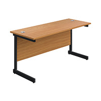 Jemini SU Rec Dsk 1400x600 NOak/Blk