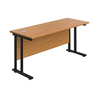 Jemini DU Rec Dsk 1600x600 N/Oak/Blk