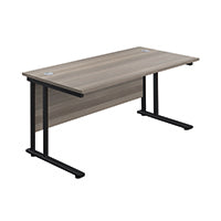 Jemini DU Rec Dsk 1600x800 G/Oak/Blk