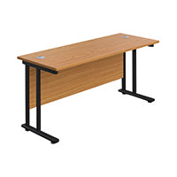 Jemini DU Rec Dsk 1800x600 N/Oak/Blk