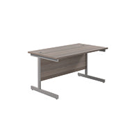 Jemini Rect Desk 1200x800mm GOak/Slv