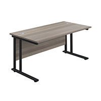 Jemini DU Rec Dsk 1200x800 G/Oak/Blk