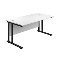 Jemini DU Rec Dsk 1200x800 Wht/Blk