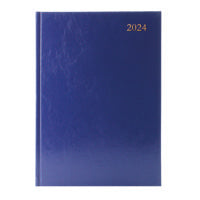 Desk Diary DPP Appt A4 Blue 2024