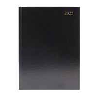 Desk Diary WTV A4 Black 2023