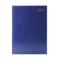 Desk Diary WTV A4 Blue 2024
