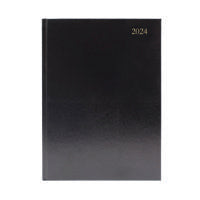Desk Diary DPP Appt A5 Black 2024