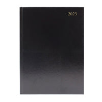 Desk Diary WTV A5 Black 2023